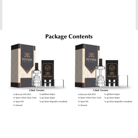 Ambition Mods Revorie MTL RTA 23mm 5ml SS