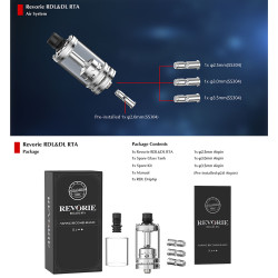 Ambition Mods Revorie RDL & DL RTA 5ml Gunmetal