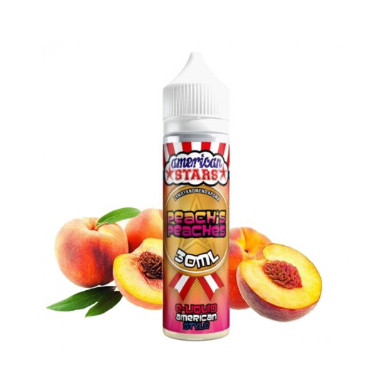 American Stars Flavour Shot - Peach's Peaches 30/60ml