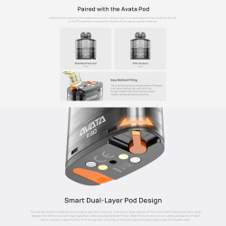 Aspire Avata Pod Kit 1100mAh 15ml Black