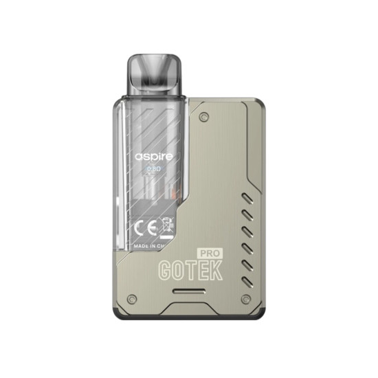 Aspire GoTek Pro 1500mAh Pod Kit Titanium