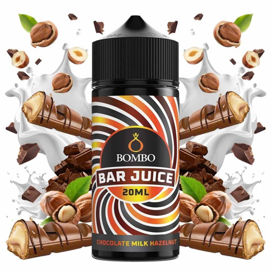 Bombo Bar Juice Chocolate Milk Hazelnut 20ml/120ml 