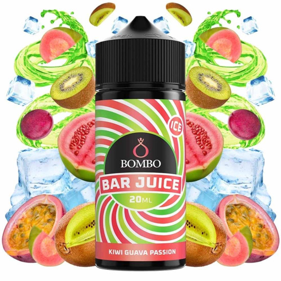 Bombo Bar Juice Kiwi Guava Passion 20ml/120ml