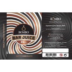 Bombo Bar Juice Nutty Chocolate 24/120ml