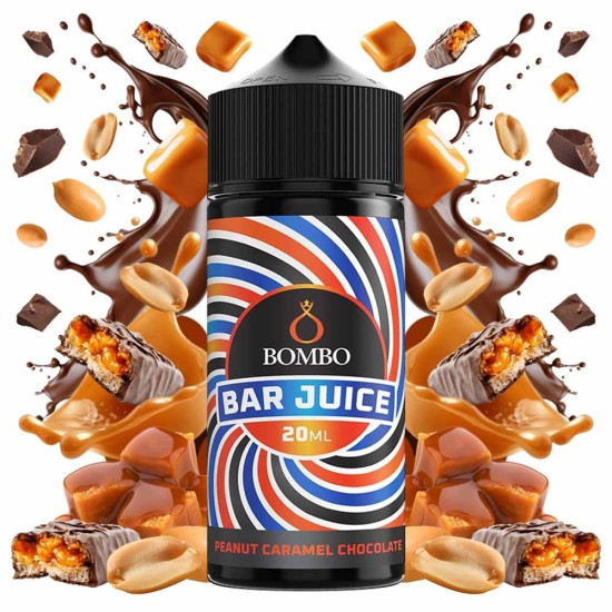 Bombo Bar Juice Peanut Caramel Chocolate 20ml/120ml 