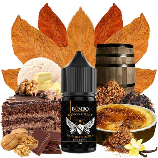 Bombo Kings Crest Don Juan Supra Reserve 5ml/30ml