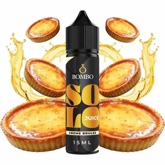Bombo Solo Juice Creme Brulee 15ml/60ml