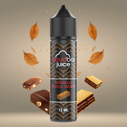 CloudBar Juice Tobacco Choco Wafer 12/60ml
