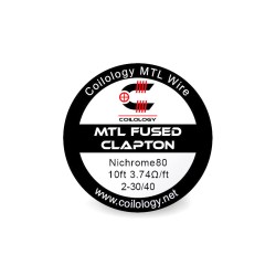 Coilology MTL Fused Clapton Ni80 10ft Σύρμα 