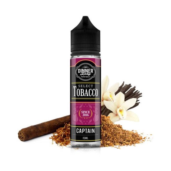 Dinner Lady Select Tobacco Captain 15/60ml