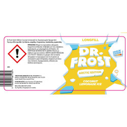 Dr Frost Arctic Edition Coconut Lemonade Ice 6/30ml