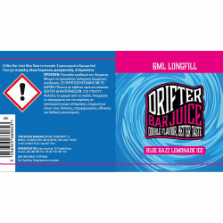 Drifter Bar Juice Blue Razz Lemonade Ice 6/30ml