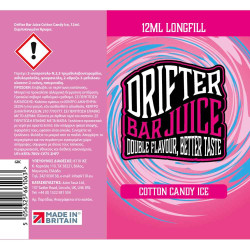 Drifter Bar Juice Cotton Candy Ice 12ml/60ml