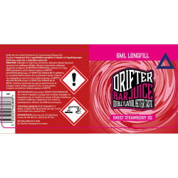 Drifter Bar Juice Sweet Strawberry Ice 6ml/30ml