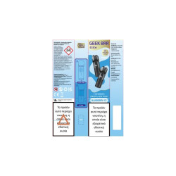 Geek Bar Elite 20mg 2ml Prefilled Δεξαμενή 2τεμ Blueberry Ice