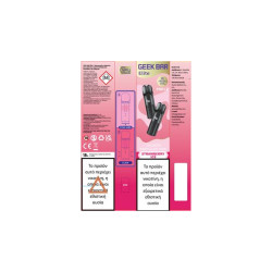 Geek Bar Elite 20mg 2ml Prefilled Δεξαμενή 2τεμ Strawberry Ice