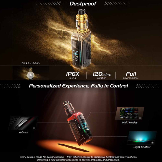Geekvape Aegis Legend 5 Kit Frost Silver