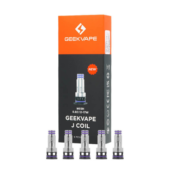 Geekvape J Series Coil 0.8ohm 5 τεμάχια
