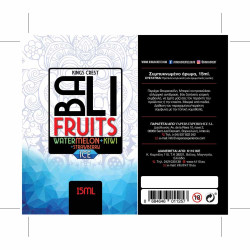 Kings Crest Bali Fruits Ice Watermelon Kiwi Strawberry 15ml/60ml