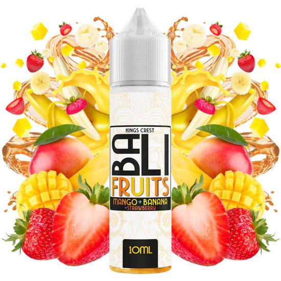 Kings Crest Bali Fruits Mango Banana Strawberry 10ml/60ml