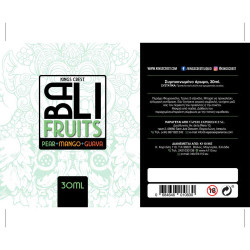 Kings Crest Bali Fruits Pear Mango Guava 30/120ml