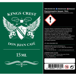 Kings Crest Don Juan Cafe 15/60ml