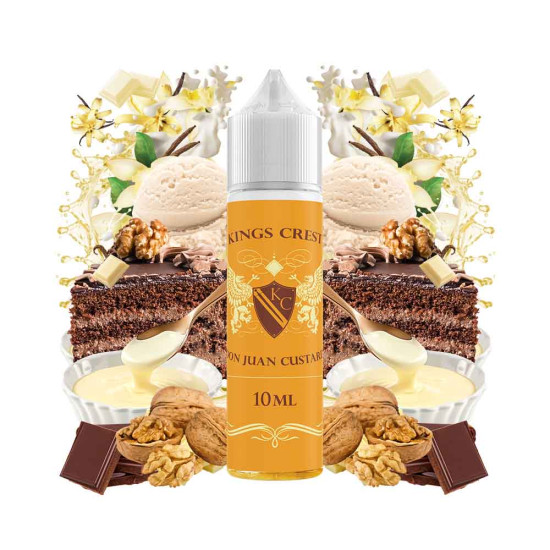 Kings Crest Don Juan Custard 10ml/60ml