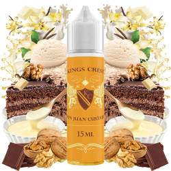 Kings Crest Don Juan Custard 15/60ml