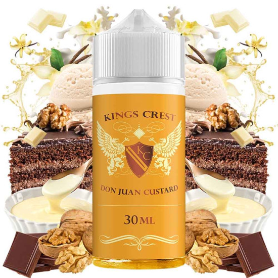 Kings Crest Don Juan Custard 30/120ml