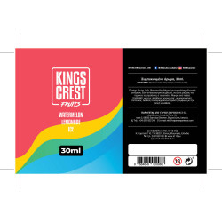 Kings Crest Fruits Watermelon Lemonade Ice 30ml/120ml