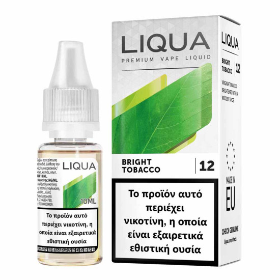 Liqua Bright Tobacco 10ml 12mg