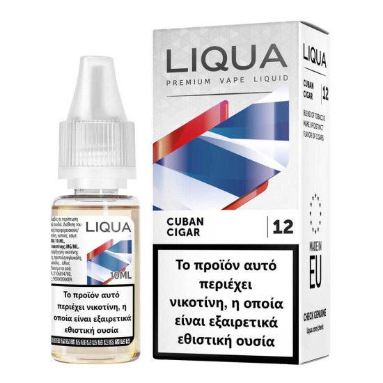 Liqua Cuban Cigar 10ml 12mg