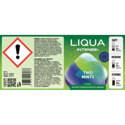 Liqua Intense Plus Two Mints 2.5ml/30ml