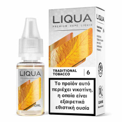 Liqua Traditional Tobacco 10ml 6mg