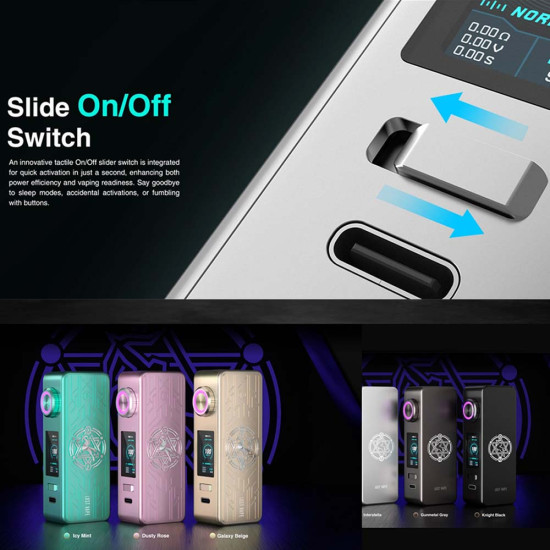 Lost Vape Centaurus M100 Mod Knight Black