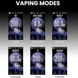 Lost Vape Thelema Solo 100 Pro 100W Mod Carbon Black