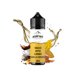 Mount Vape - Tobacco Coffee Almonds Vanilla Caramel 40/120ml