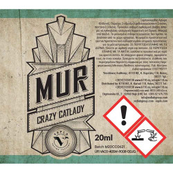 Mur Crazy Cat Lady 20/60ml