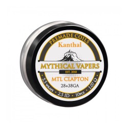 Mythical Vapers MTL Clapton Kanthal Coils 1.07ohm