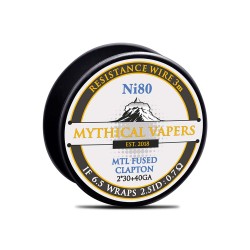 Mythical Vapers MTL Fused Clapton Ni80 Σύρμα 3m