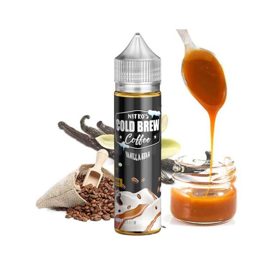 Nitro’s Cold Brew Coffee Vanilla Bean 20/60ml
