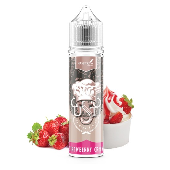Omerta Gusto - Strawberry Cream 20/60ml