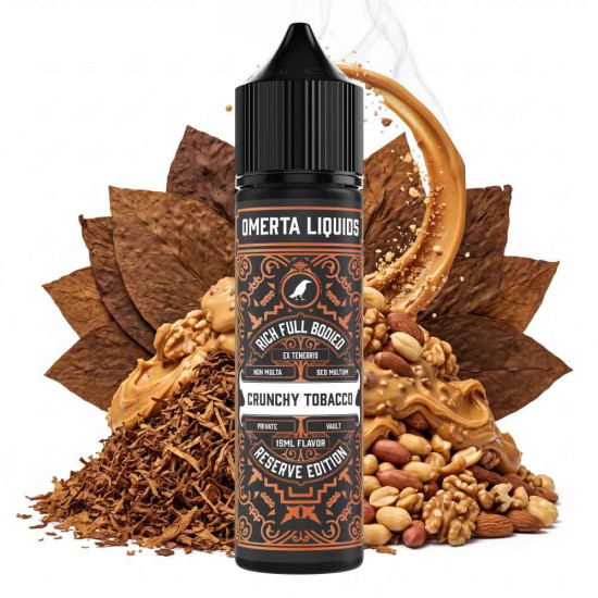 Omerta Reserve Crunchy Tobacco 15ml/60ml