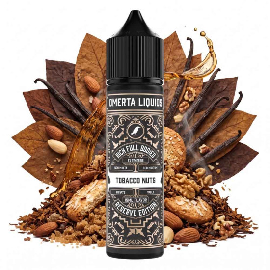 Omerta Reserve Tobacco Nuts 15ml/60ml