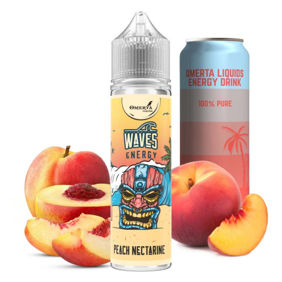 Omerta Waves Energy Peach Nectarine 15/60ml