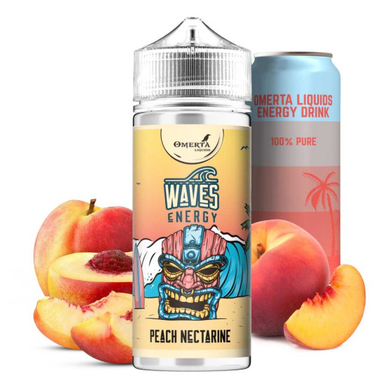 Omerta Waves Energy Peach Nectarine 30/120ml