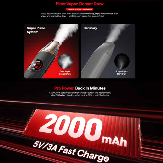 OXVA NeXLim 2 Pod Kit 2000mAh 4ml Black Warrior