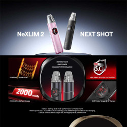 OXVA NeXLim 2 Pod Kit 2000mAh 4ml Black Warrior