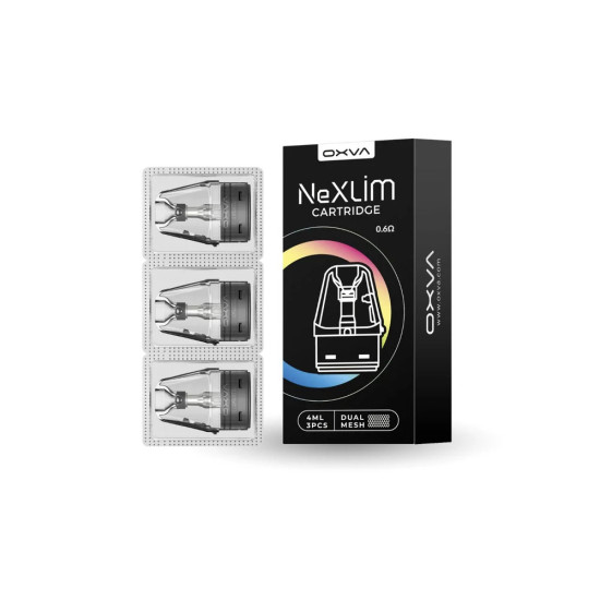 OXVA NeXLIM Cartridge Pod 4ml 0.6ohm 3 τεμάχια