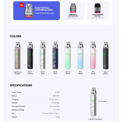 OXVA Xlim Go 2 Pod Kit 1500mAh 3ml Black Shadow